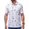 TravisMathew Island Paradise Men's Polo - White