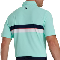 Thumbnail for FootJoy Double Chest Band Men's Polo