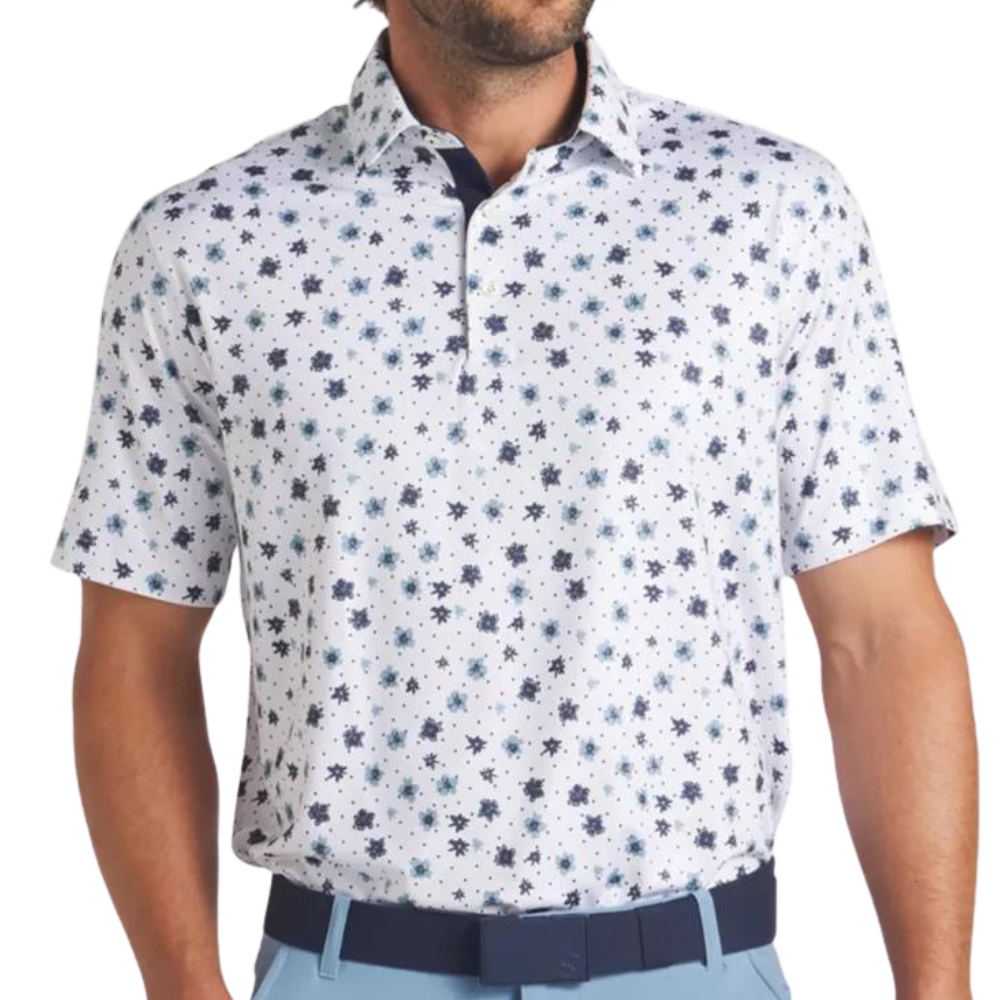 Puma Cloudspun Floral Men's Polo