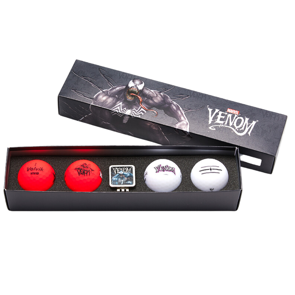 Volvik Marvel Venom Golf Ball Gift Set