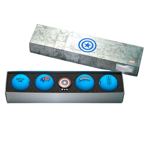 Volvik Marvel Captain America 3.0 Golf Ball Gift Set