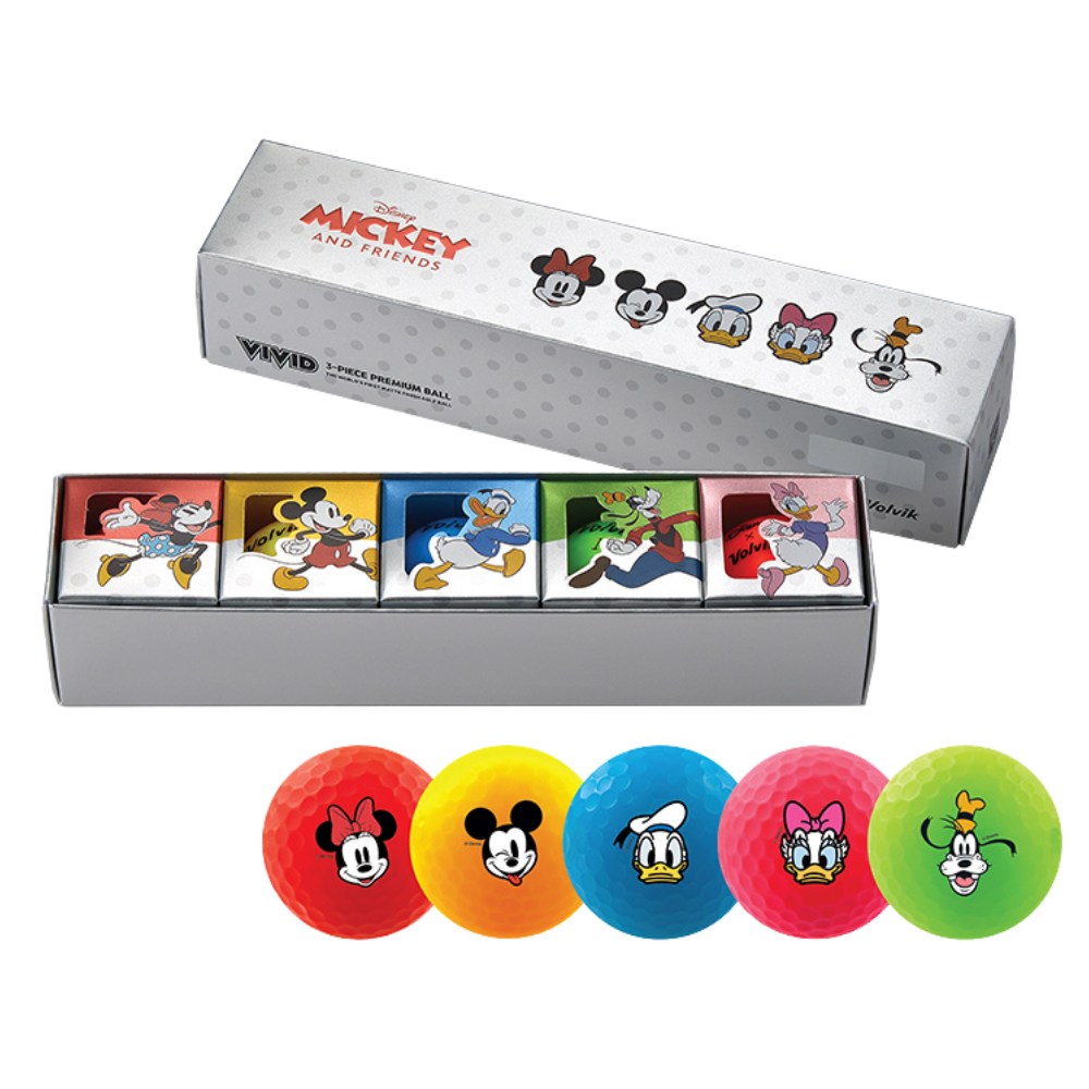 Volvik Disney Mickey & Friends Golf Balls