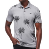 TravisMathew Mesic Men's Polo - Heather Grey