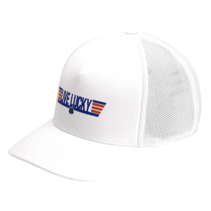 Black Clover Top Gun Snapback Mesh Hat