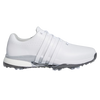 Adidas '24 Tour 360 Men's Golf Shoes - White/White/Silver