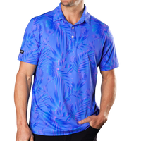 Thumbnail for Sunday Swagger Blue Lagoon Men's Polo