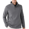 Criquet Quilted Men's Pullover - Dark Heather Gray