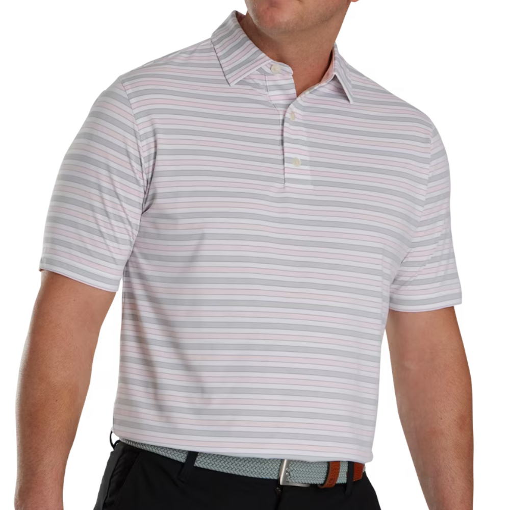 FootJoy Oxford Stripe Men's Polo