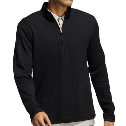 Adidas 3-Stripe 1/4 Zip Layering Men's Golf Pullover