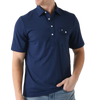 Criquet Performance Sport Players Men's Polo - Navy