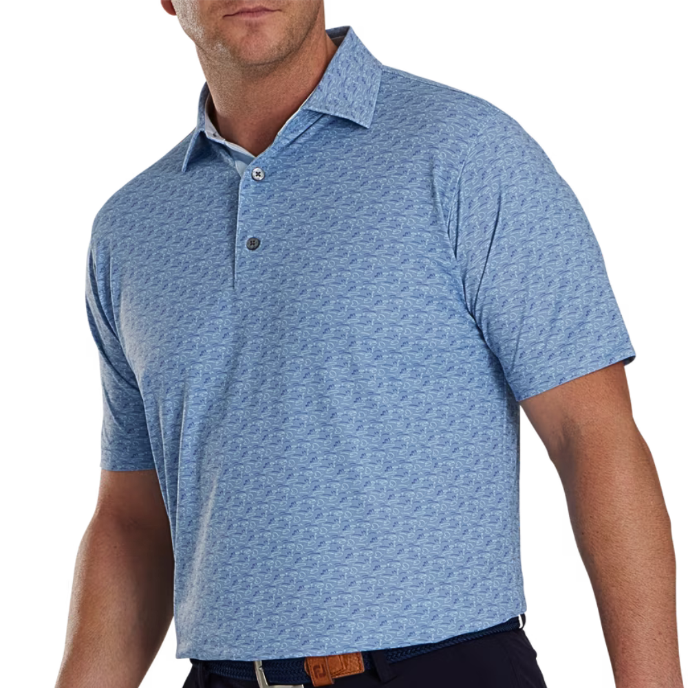 FootJoy Golf Course Doodle Men's Polo