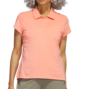 Adidas Go-To Heathered Women's Short Sleeve Polo