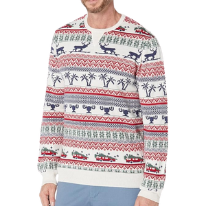 Johnnie-O Fun Ol' Fashioned Family Christmas Men's Sweater