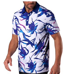Sunday Swagger Grape Escape Men's Polo