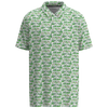 Cowboy Golf  Hooey Weekender Men's Polo - Green/White