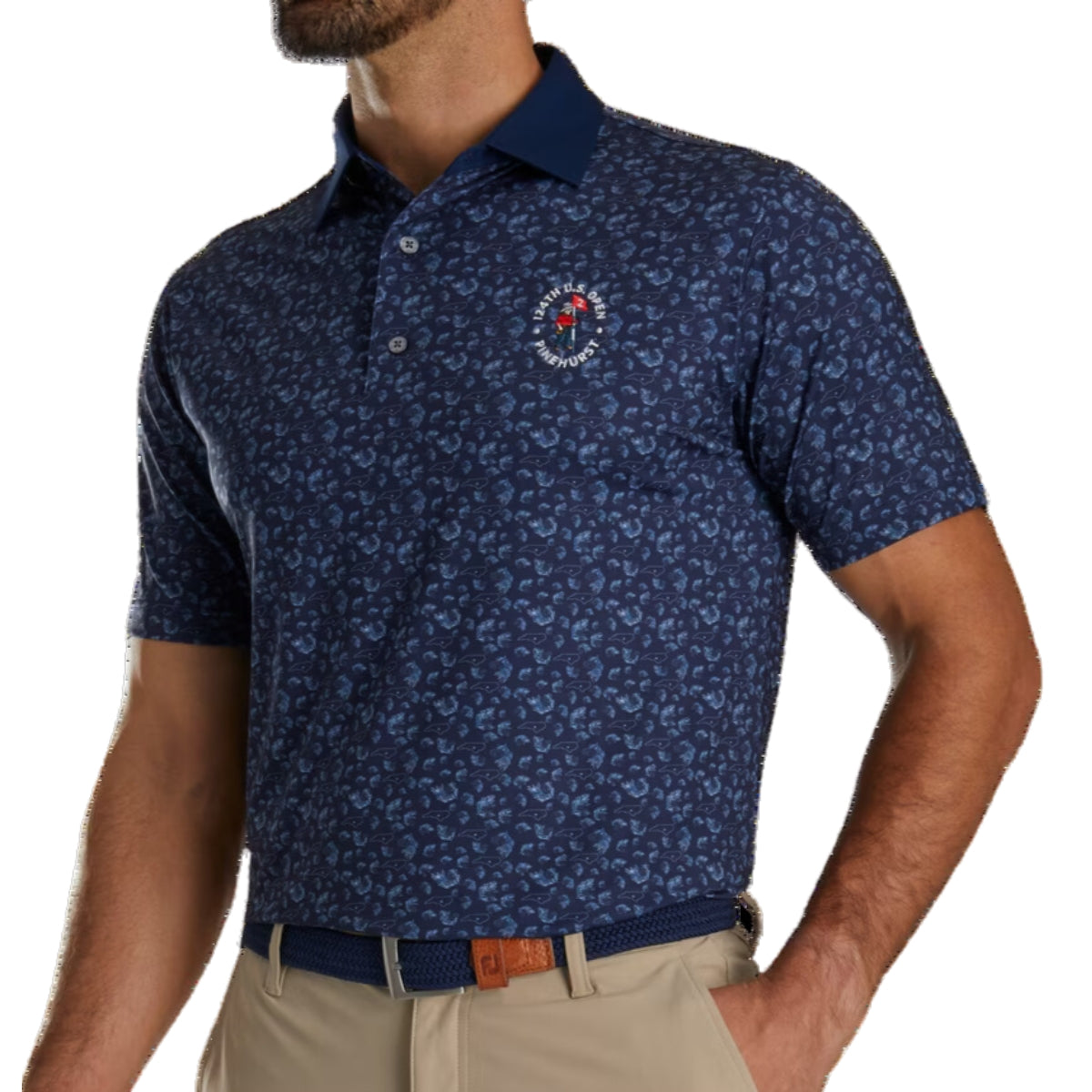 FootJoy '24 US Open Pinecone Men's Polo