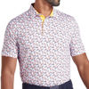 Puma Mattr Paradise Men's Polo - White Glow/Sunny Yellow