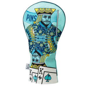 Pins & Aces Lemon Lime King of Spades Driver Cover