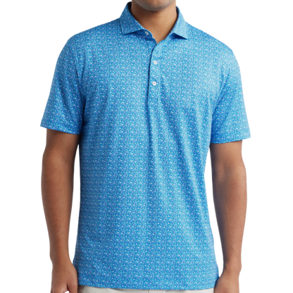 Johnnie-O Floral Reef Men's Polo
