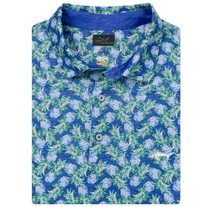 Greg Norman ML75 Stretch Mesh Pina Men's Polo