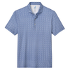 Johnnie-O Four Leaf Men's Polo - Lake
