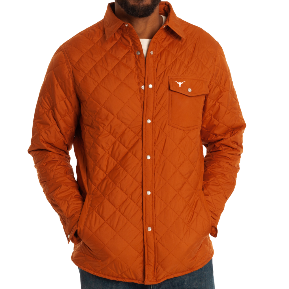 Criquet Quilted UT Logo Men's Shacket
