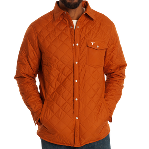 Criquet Quilted UT Logo Men's Shacket