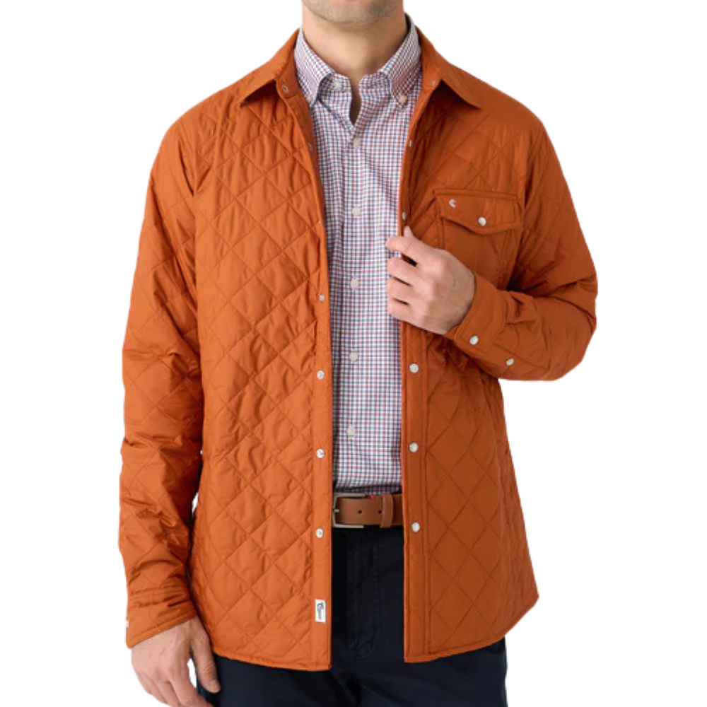 Criquet Quilted Men's Shacket