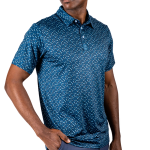 Pins & Aces Manta Ray Mens' Polos