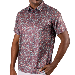 Pins & Aces Desert Sage Mens' Polos