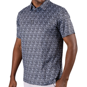 Pins & Aces Shark Tooth Men's Polo