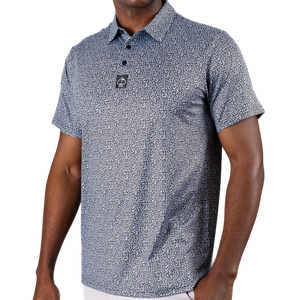 Pins & Aces Coral Cascade Mens' Polos