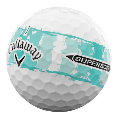Callaway Golf Supersoft '26 Limited Edition Stripe Golf Ball