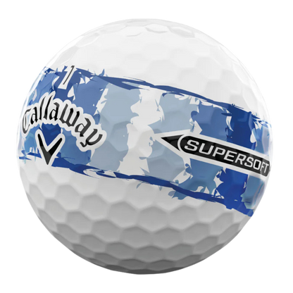 Callaway Golf Supersoft '26 Limited Edition Stripe Golf Ball