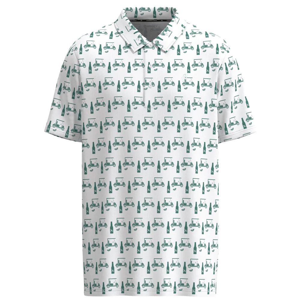 Cowboy Golf Weekender Golf Cart Men's Polo