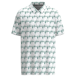 Cowboy Golf Weekender Golf Cart Men's Polo