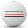 Titleist Tour Soft Alignment Integrated Golf Ball - Red