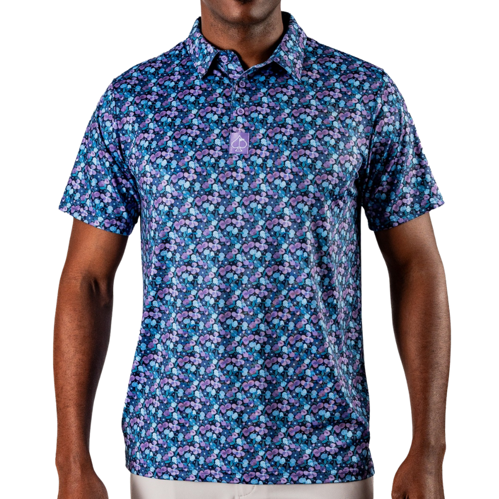 Pins and Aces Pedal Men's Polos