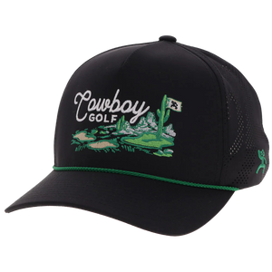 Cowboy Golf Hooey Hills Golf Course Landscape Hat