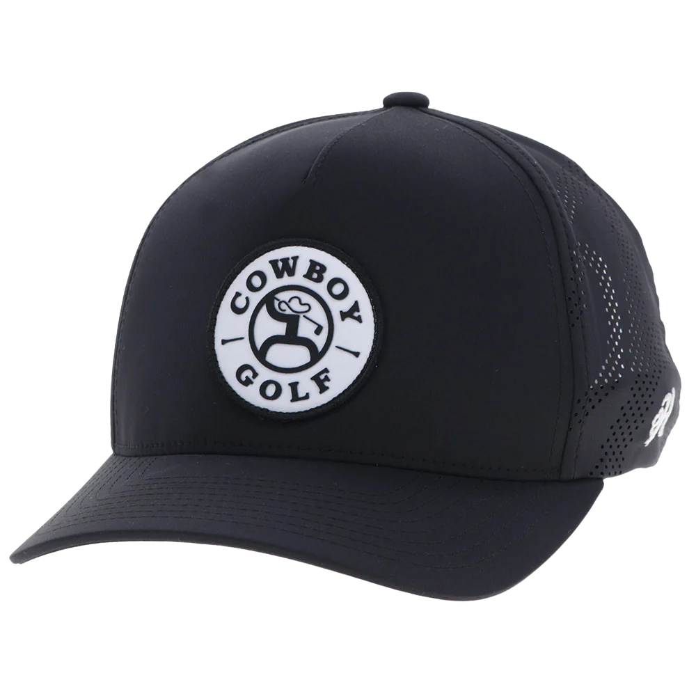 Cowboy Golf Draw Circle Patch Hat