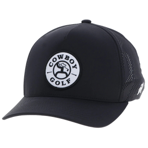 Cowboy Golf Draw Circle Patch Hat