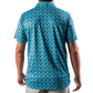 Pins & Aces Fish Drips Mens' Polos