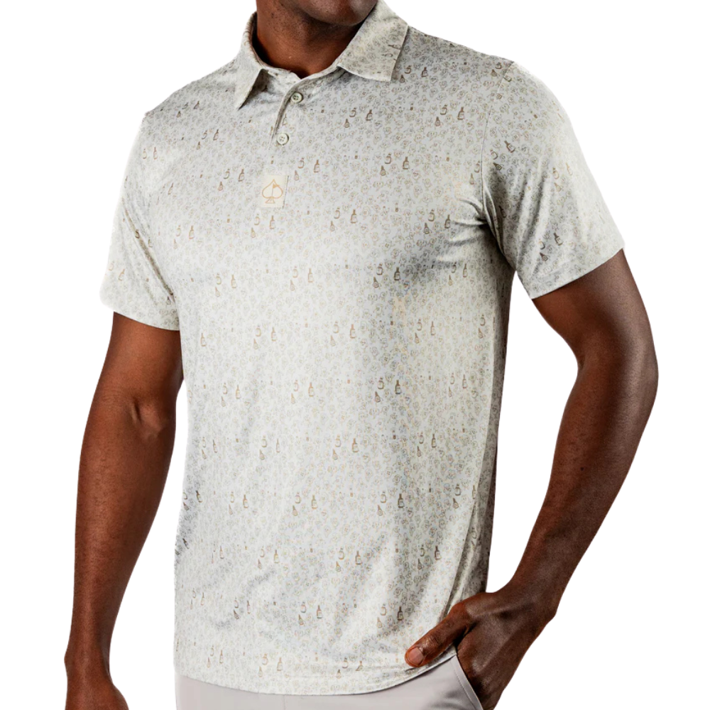 Pins & Aces Drinking Buddies Men's Polos