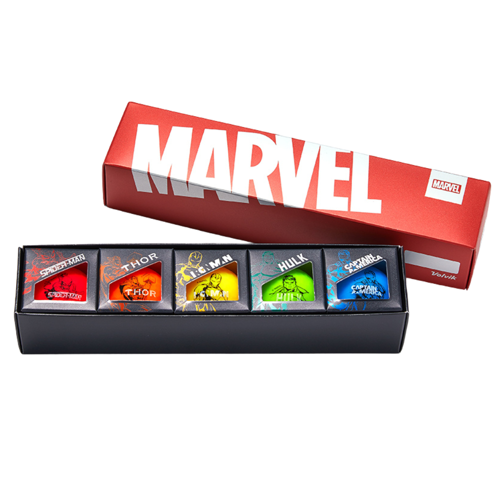 Volvik Marvel Five Ball 3.0 Pack