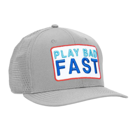 Ghost Golf Play Bad Fast Snapback Hat