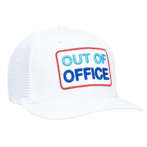 Ghost Golf Out of Office Snapback Hat