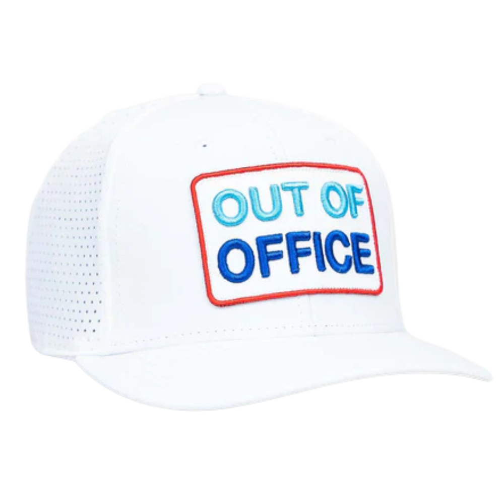 Ghost Golf Out of Office Snapback Hat