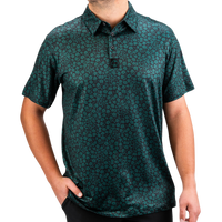 Thumbnail for Pins & Aces Hibiscus Men's Polo