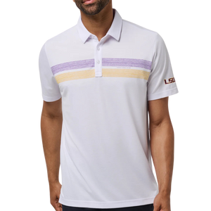 TravisMathew Top Recruit LSU Men's Polo