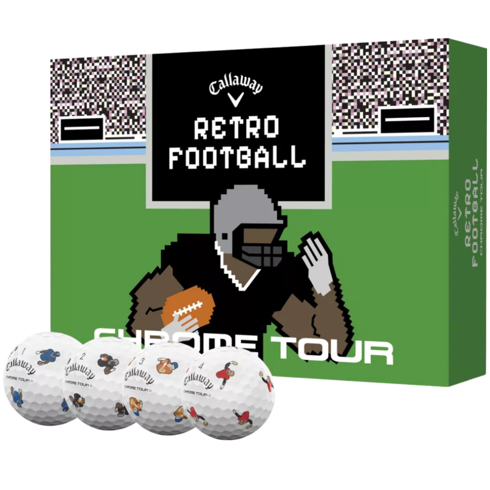 Callaway Golf Chrome Tour Truvis Retro Football
